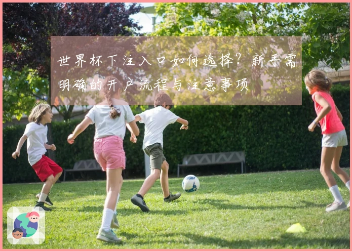 世界杯下注入口如何选择？新手需明确的开户流程与注意事项